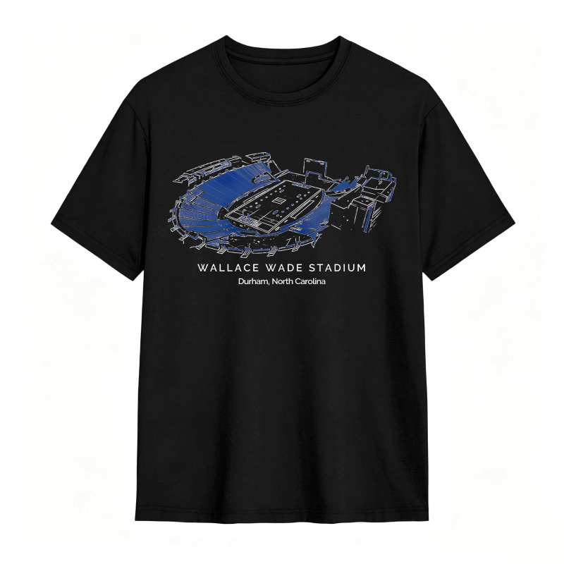 Wallace Wade Stadium Durham North Carolina T-shirt