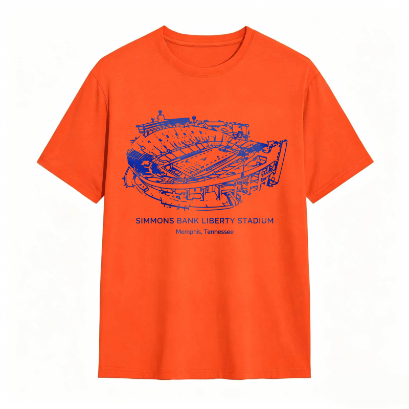 Simmons Bank Liberty Stadium Memphis Tennessee T-shirt