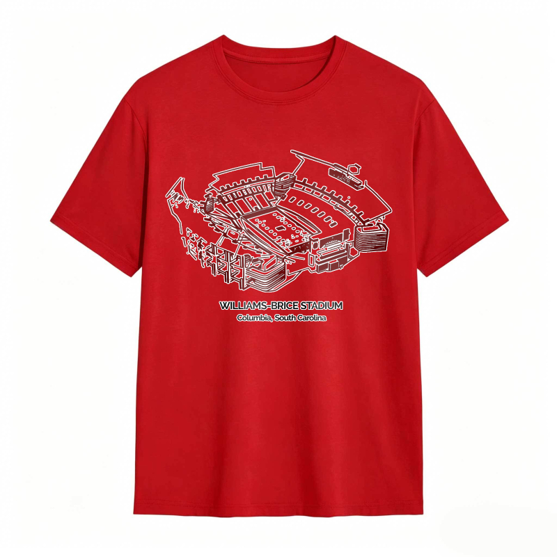 Williams Brice Stadium Columbia South Carolina T-shirt