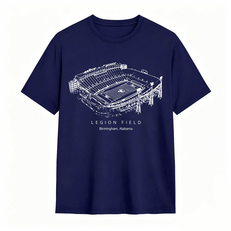 Legion Field Stadium Birmingham Alabama T-shirt