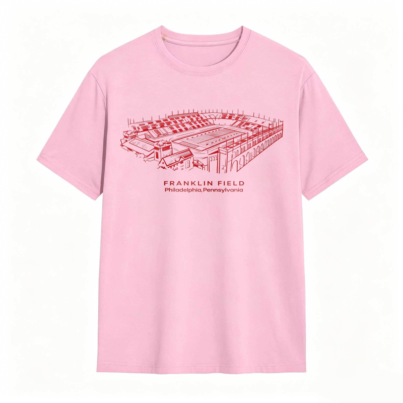 Franklin Field Stadium Philadelphia Pennsylvania T-shirt