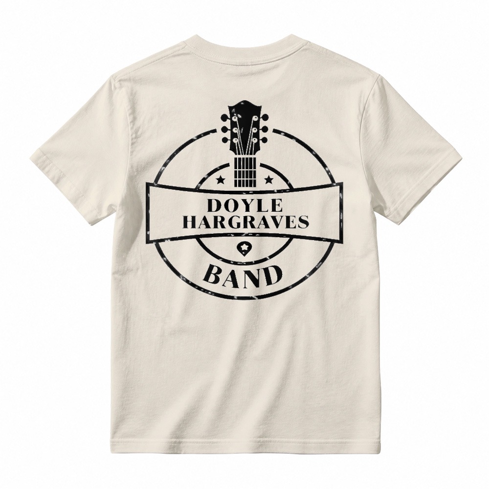 Doyle Hargraves Band Guitar Logo Graphic T-shirt