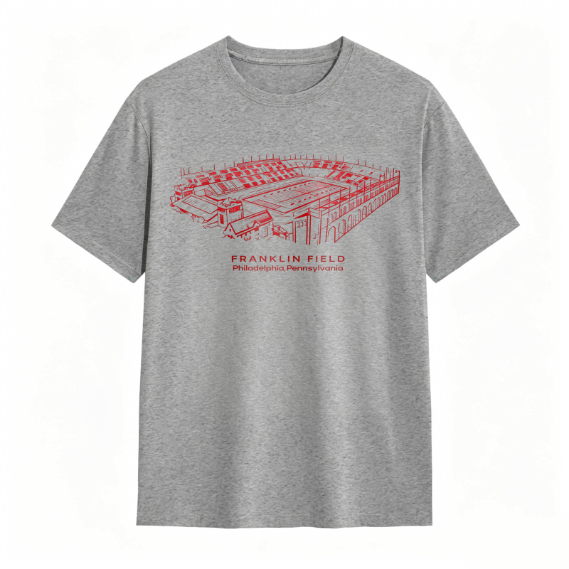 Franklin Field Stadium Philadelphia Pennsylvania T-shirt
