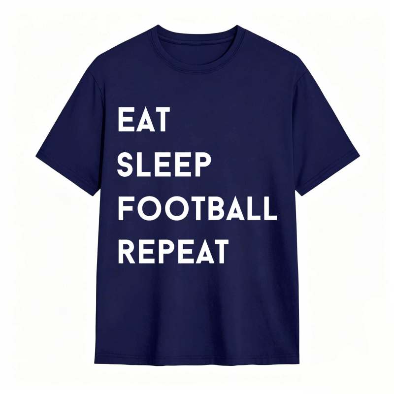 Eat Sleep Football Repeat Unisex Classic T-shirt