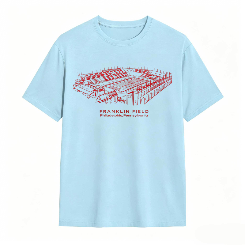 Franklin Field Stadium Philadelphia Pennsylvania T-shirt