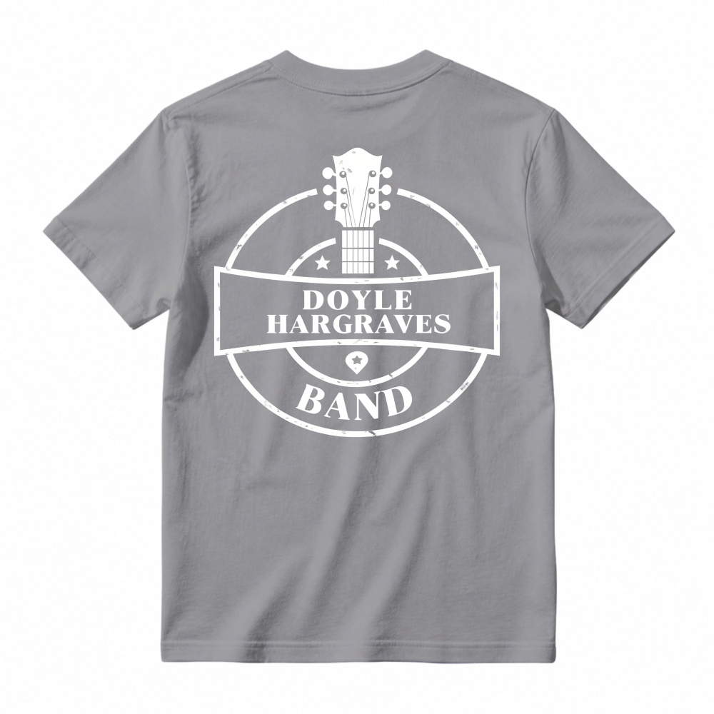 Doyle Hargraves Band Guitar Logo Graphic T-shirt