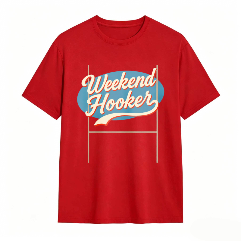 Weekend Hooker Sign Design Unisex Classic T-shirt