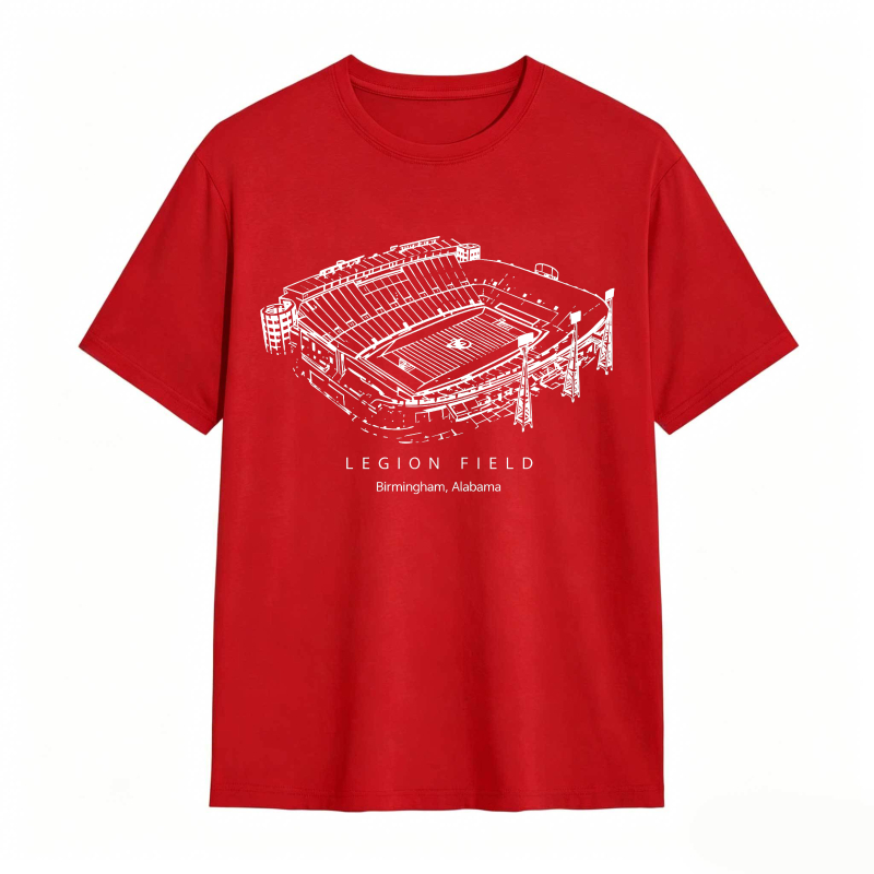 Legion Field Stadium Birmingham Alabama T-shirt