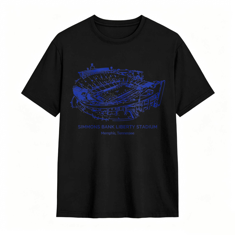 Simmons Bank Liberty Stadium Memphis Tennessee T-shirt