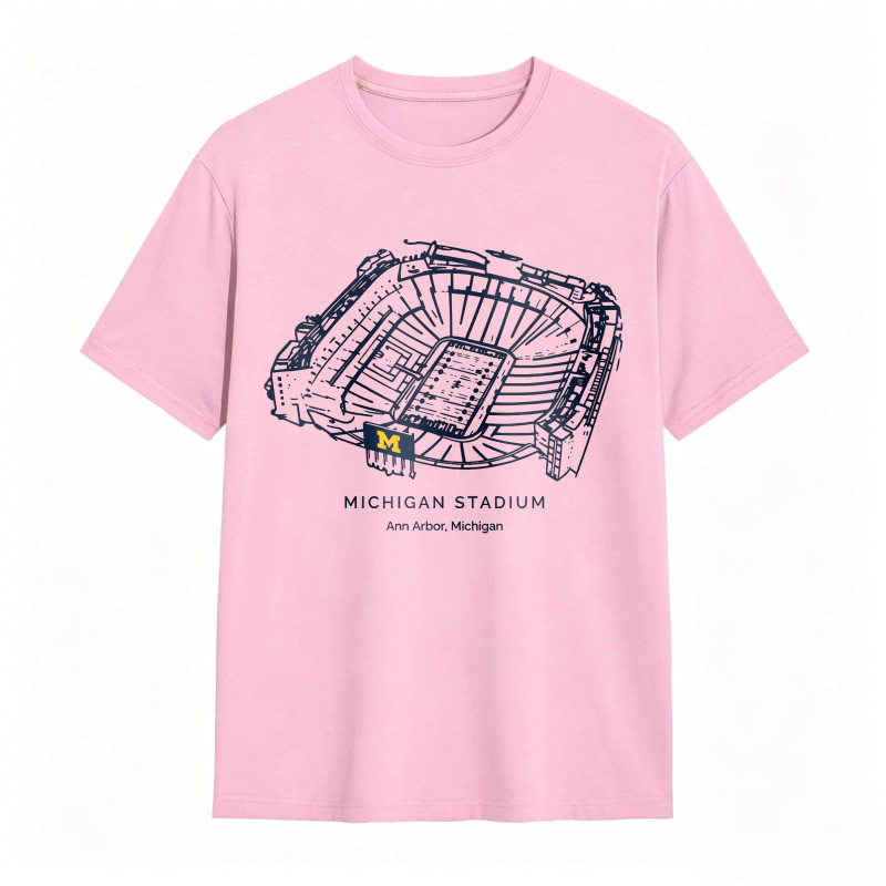 Michigan Stadium Ann Arbor Michigan T-shirt