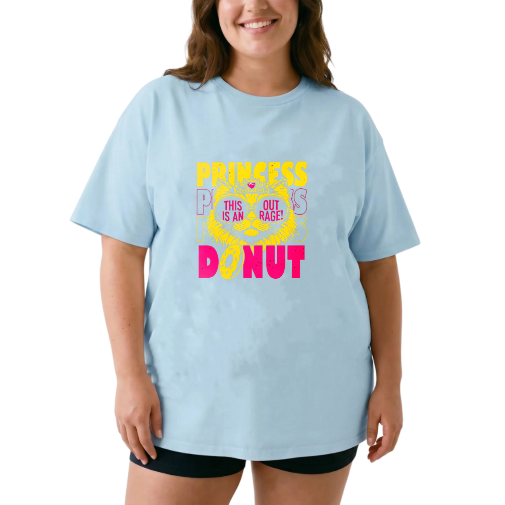 Princess This Out Is An Rage Donut tshirt 100% cotton