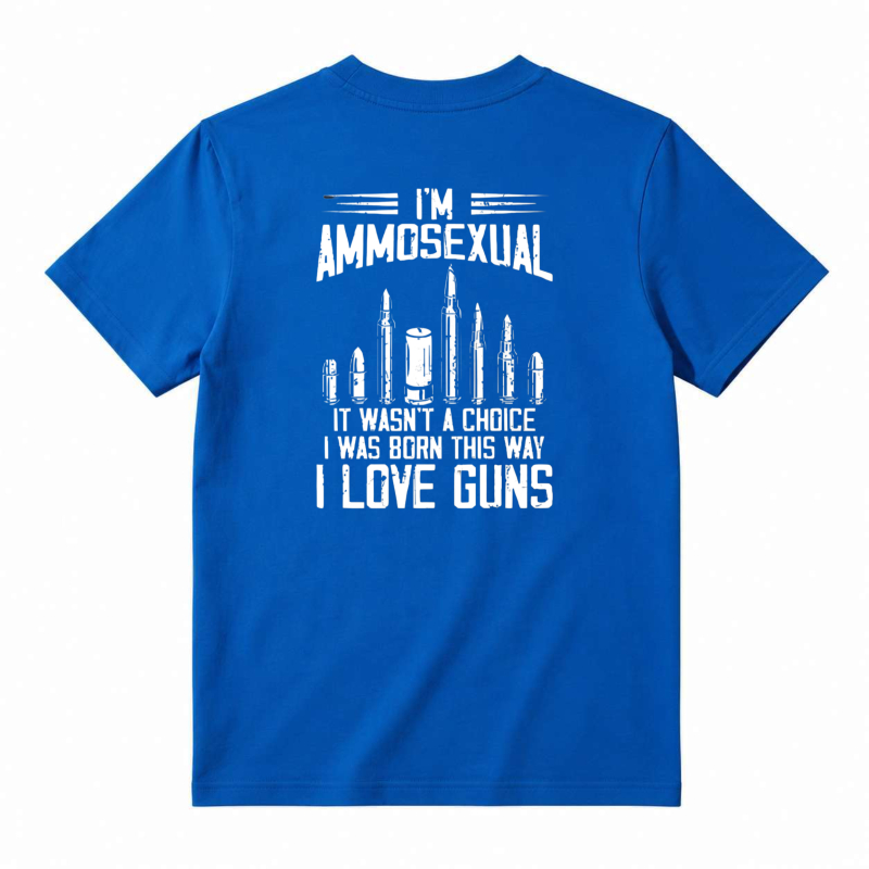 I Love Guns Ammunition Graphic Unisex Classic T-shirt