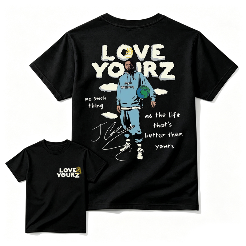 Love Yourz Vintage Hip Hop Graphic Shirt, Rap Music Fan Gift