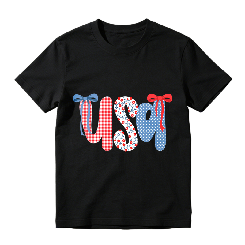 Usa Patriotic Pattern Classic T-shirt