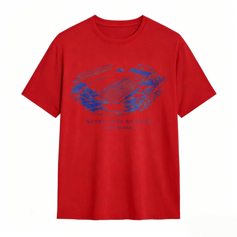 Notre Dame Stadium South Bend Indiana T-shirt