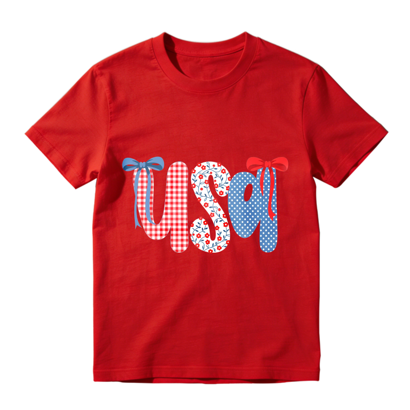 Usa Patriotic Pattern Classic T-shirt