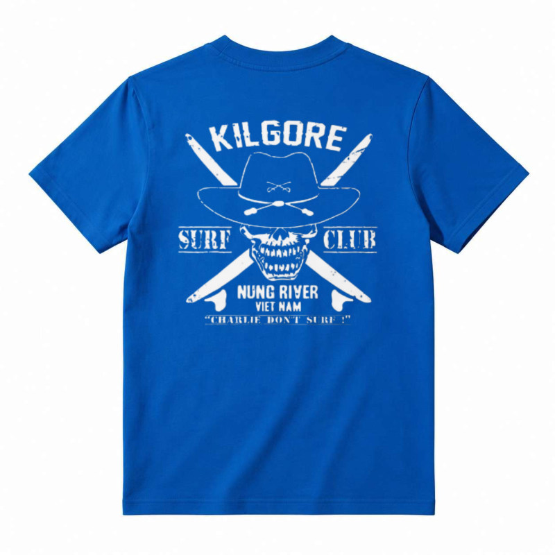 Kilgore Surf Club Skull And Crossed Surfboards Graphic Unisex Classic T-shirt