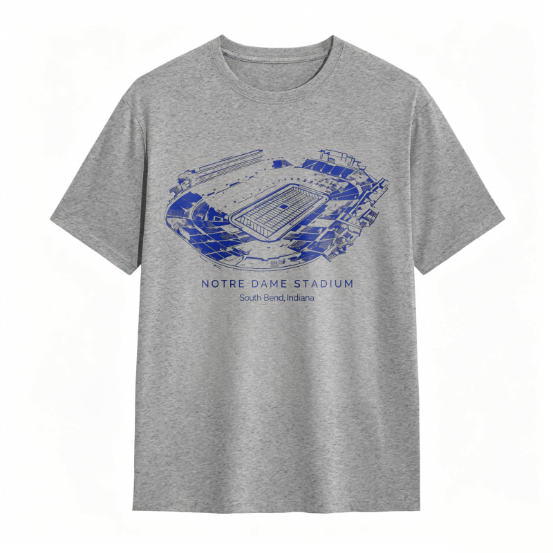 Notre Dame Stadium South Bend Indiana T-shirt