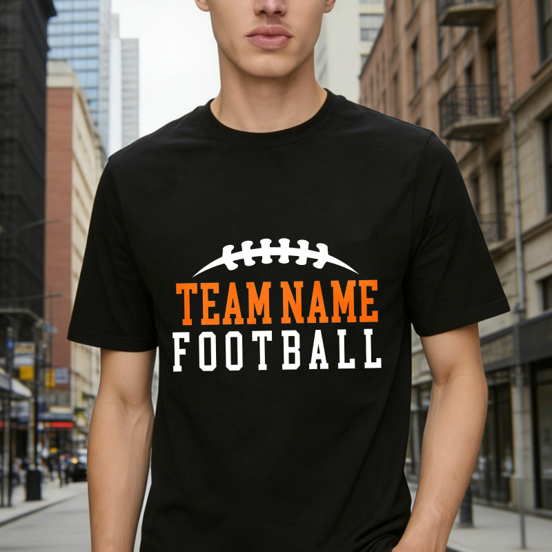 Football Team Name Design Unisex Classic T-shirt