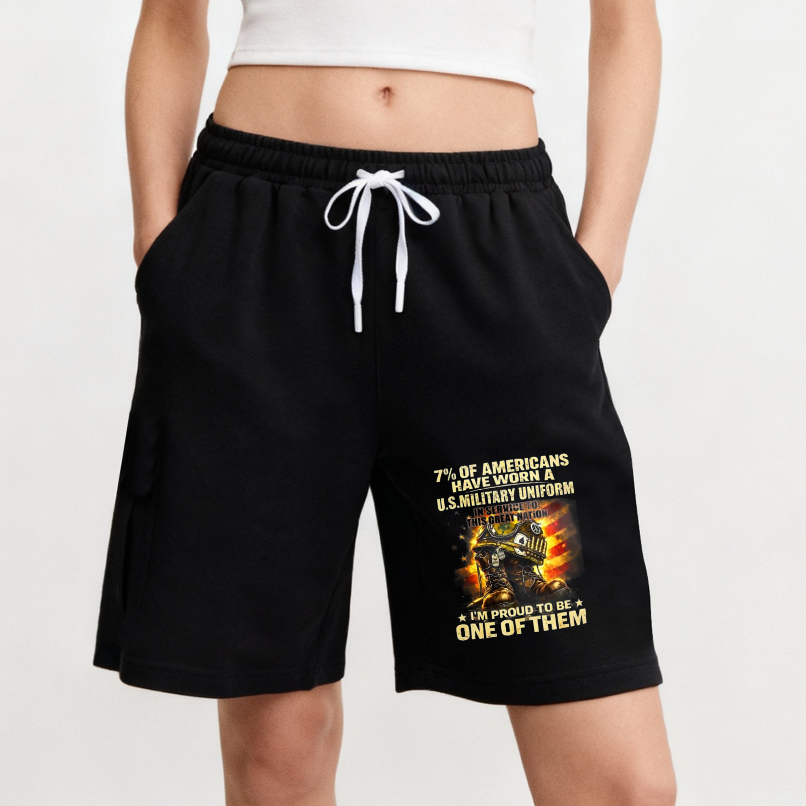 Proud American Military Veteran Service Graphic Sports 