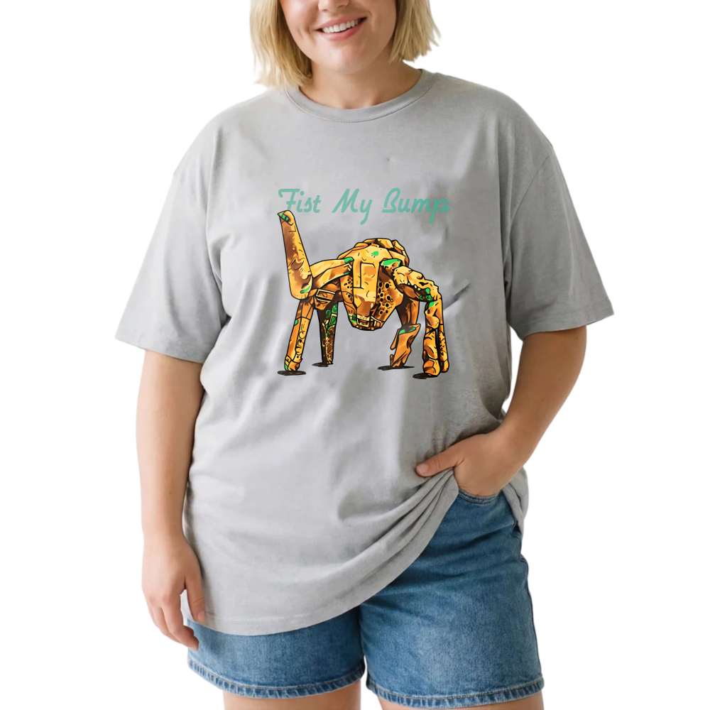 Fist My Lump Robot Design tshirt 100% cotton