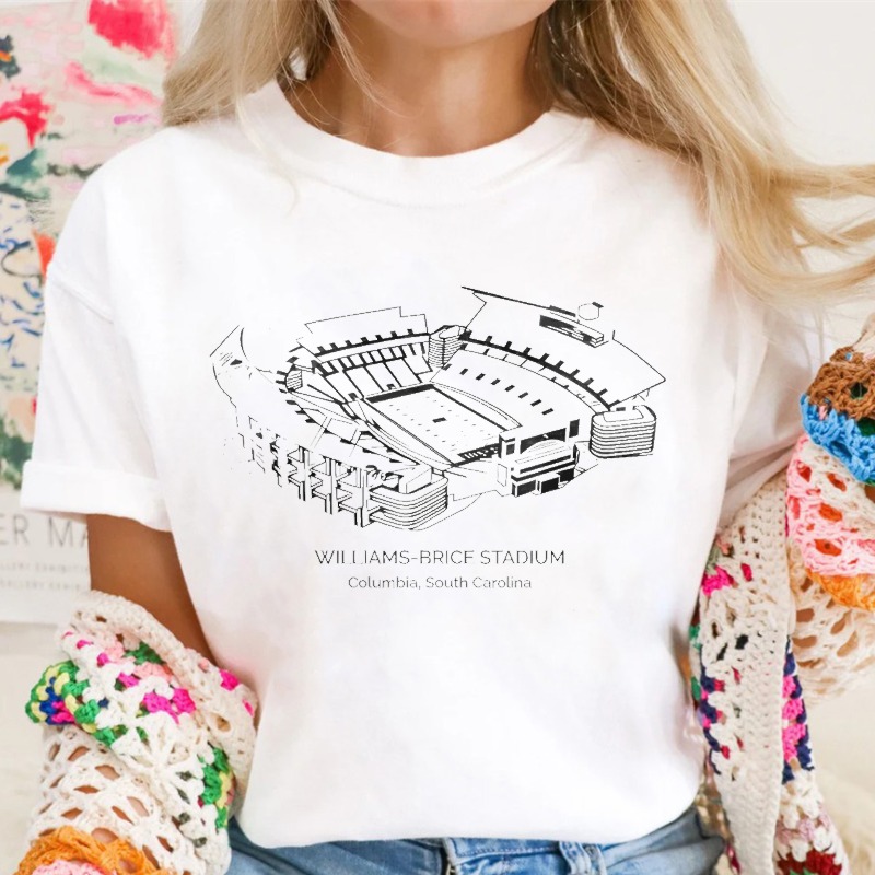 Williams Brice Stadium Columbia South Carolina T-shirt
