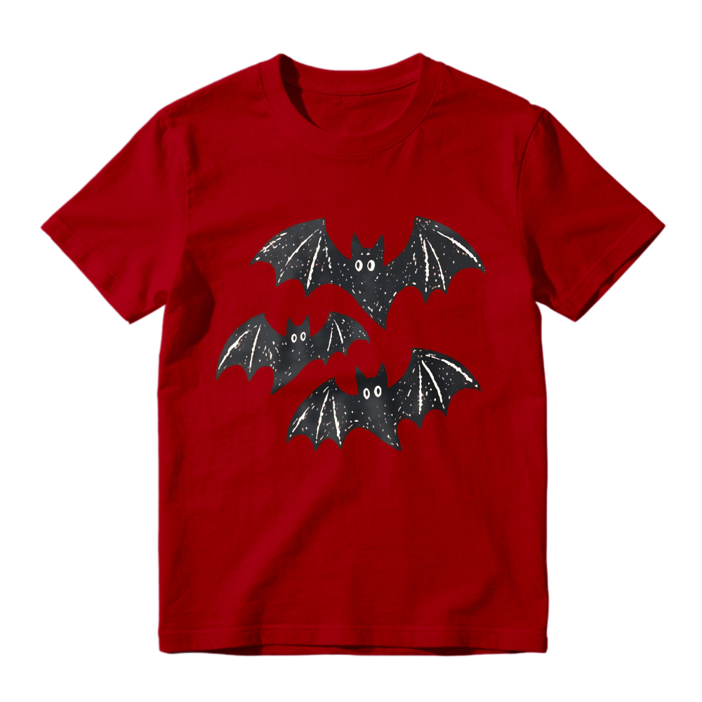 Starry Night Bat Silhouette Graphic Unisex Classic T-shirt