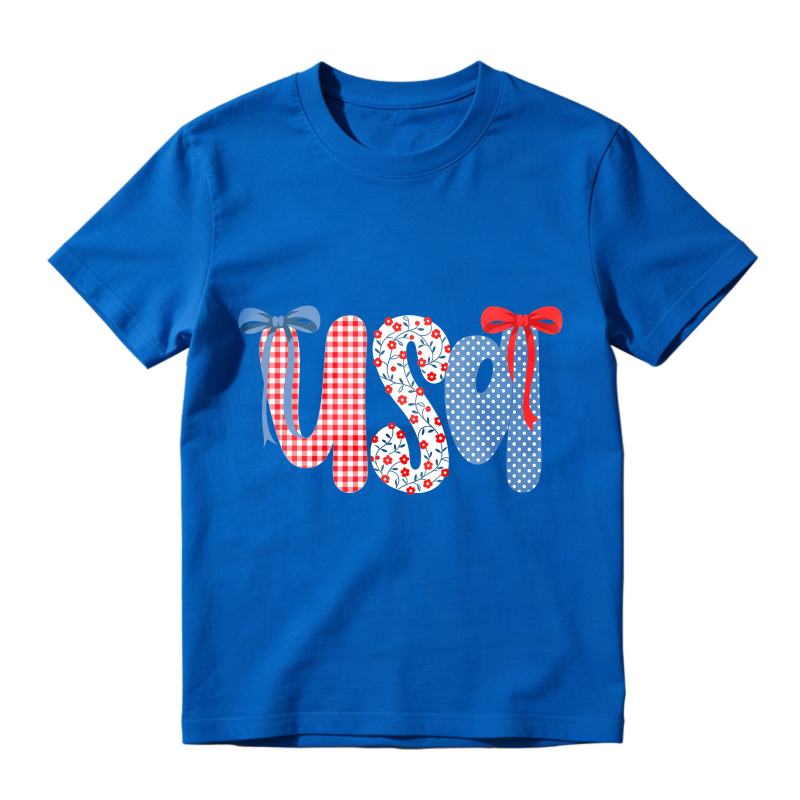 Usa Patriotic Pattern Classic T-shirt