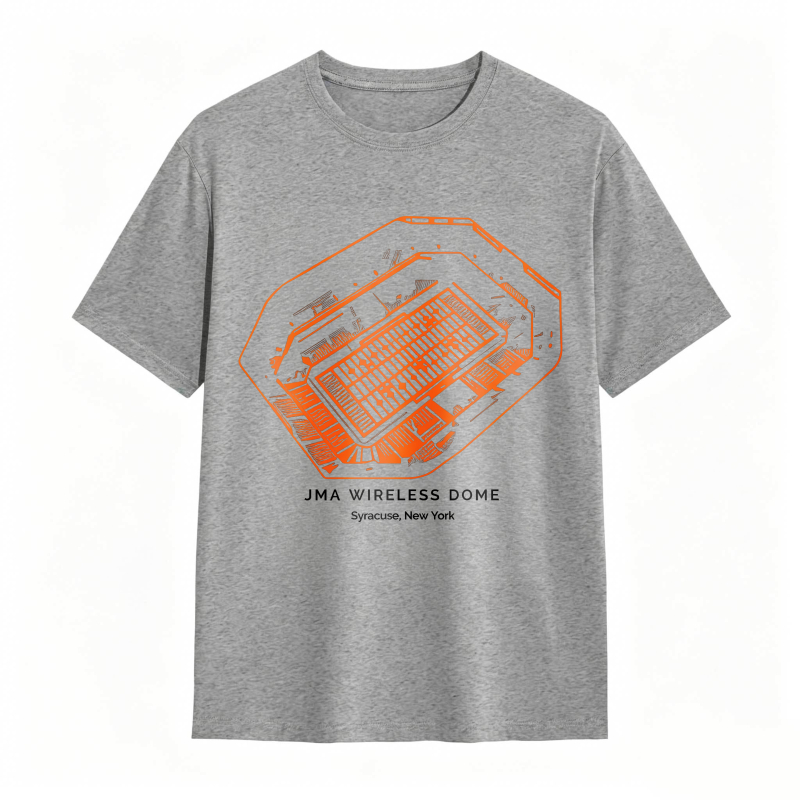 Jma Wireless Dome Syracuse New York Stadium Architecture T-shirt