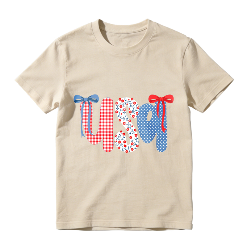 Usa Patriotic Pattern Classic T-shirt