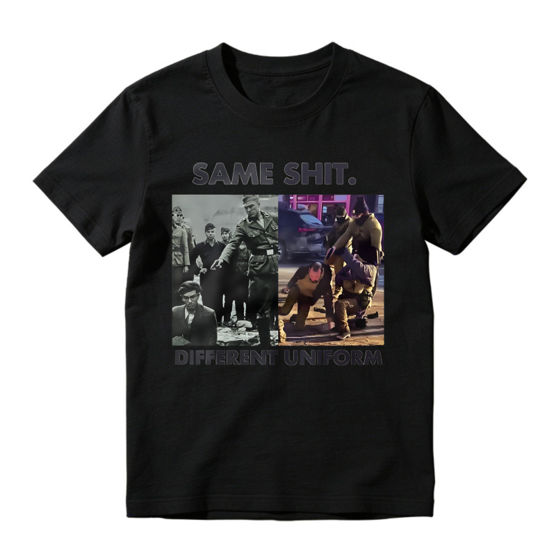 Same Shit Different Uniform Historical And Modern Soldiers Comparison Graphic Unisex Classic T-shirt