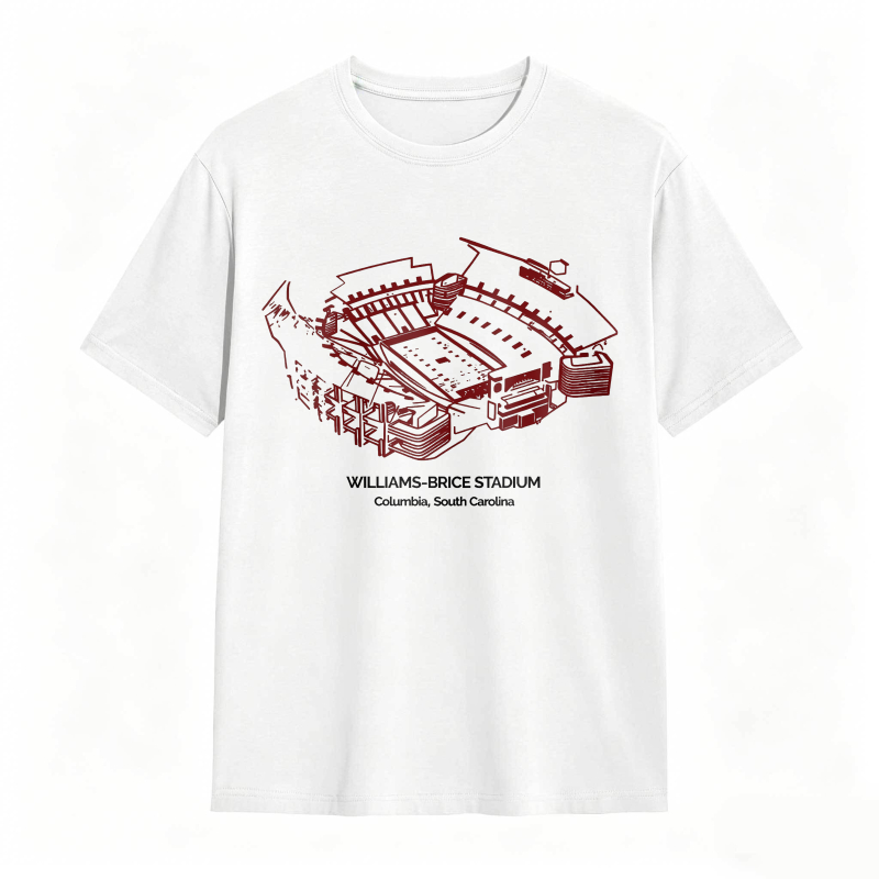 Williams Brice Stadium Columbia South Carolina T-shirt