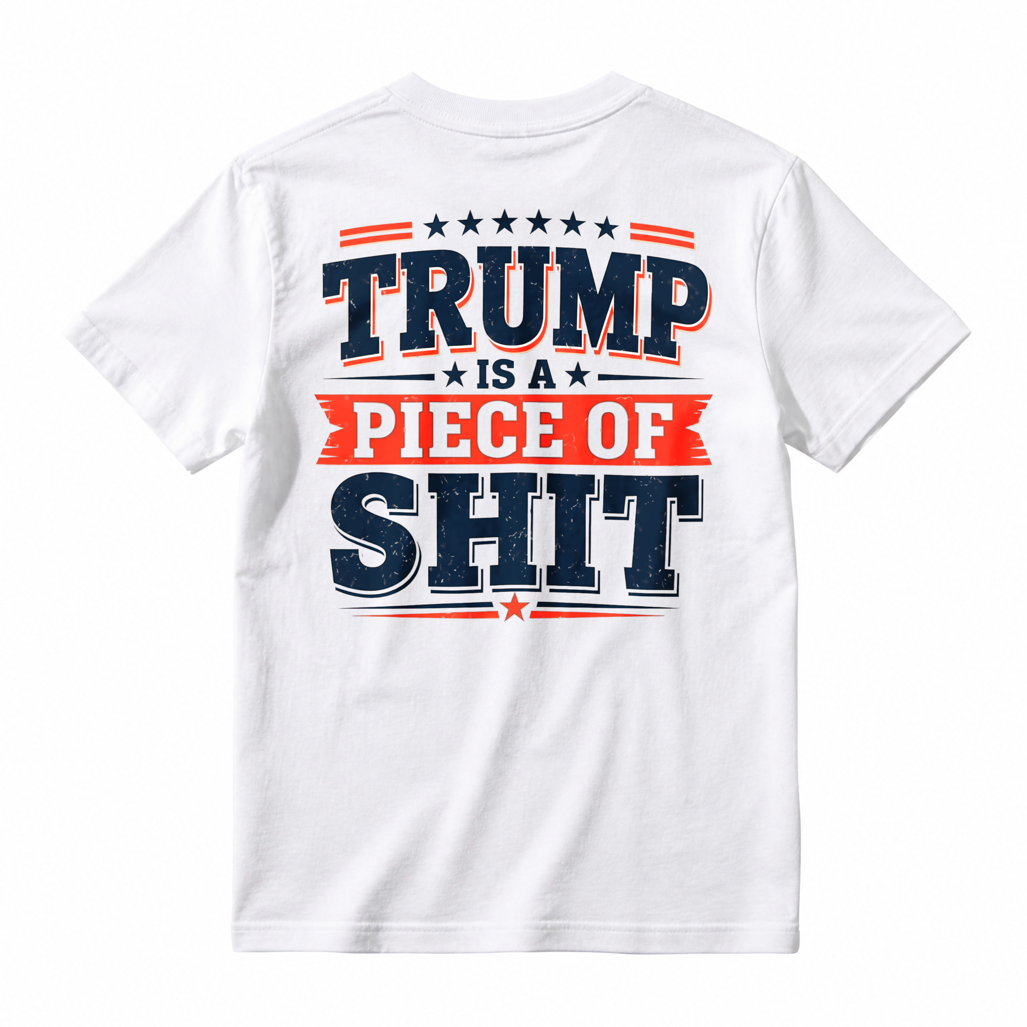 Retro Star Letter Graphic Casual Short Sleeve T-Shirt