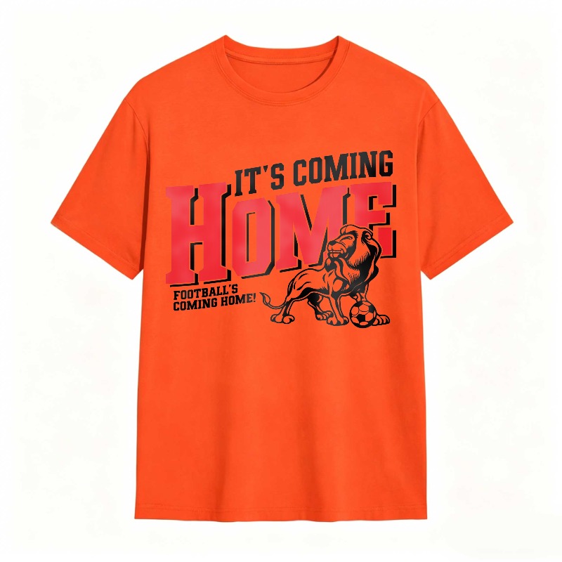 Its Coming Home Footballs Coming Home Lion And Soccer Ball Unisex Classic T-shirt