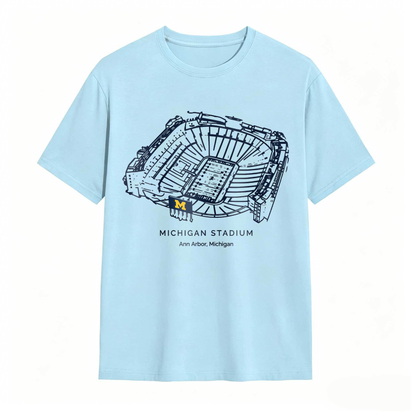 Michigan Stadium Ann Arbor Michigan T-shirt