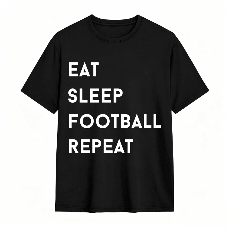 Eat Sleep Football Repeat Unisex Classic T-shirt