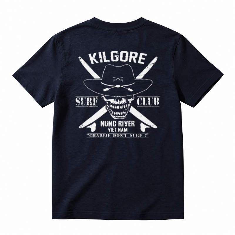 Kilgore Surf Club Skull And Crossed Surfboards Graphic Unisex Classic T-shirt