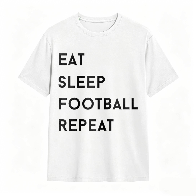 Eat Sleep Football Repeat Unisex Classic T-shirt
