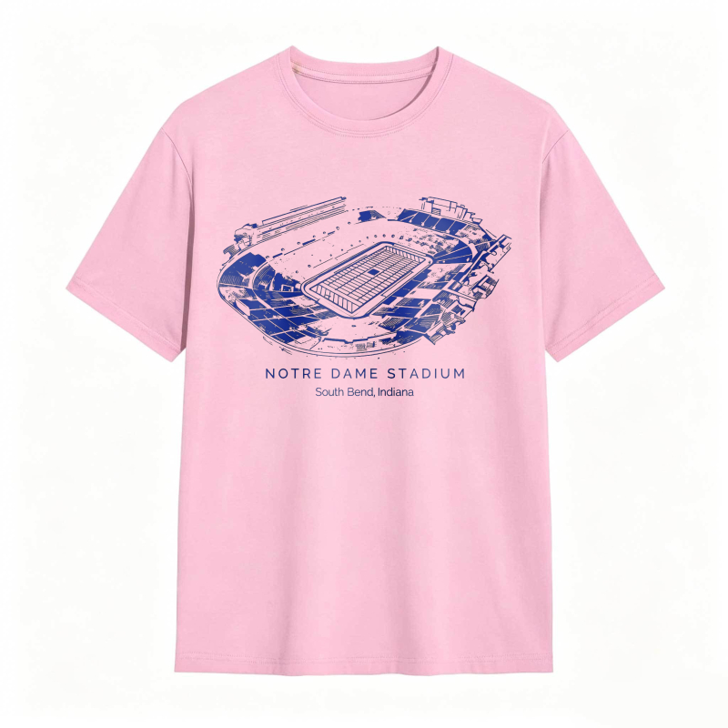 Notre Dame Stadium South Bend Indiana T-shirt