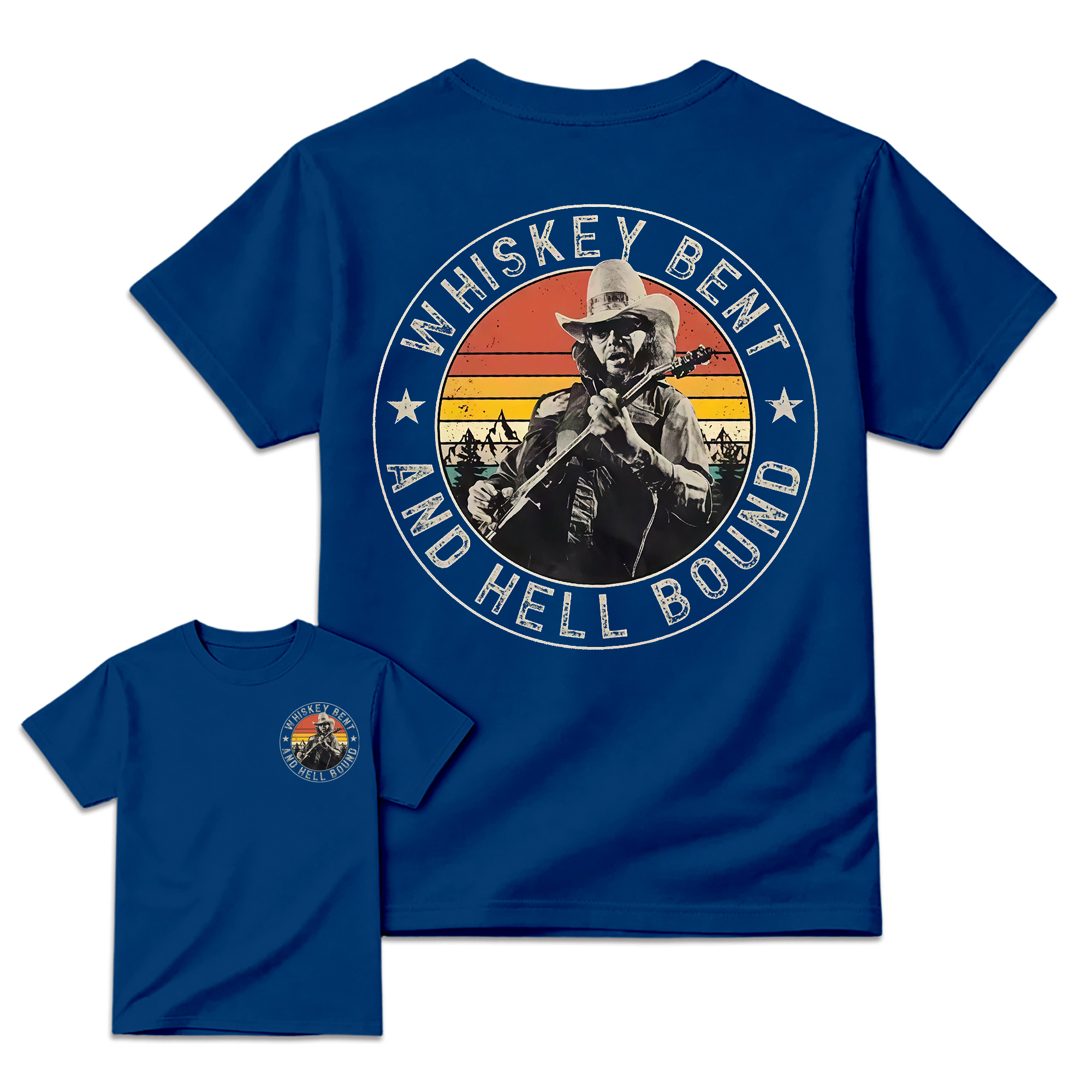 Vintage Country Music T-Shirt, Retro Outlaw Cowboy Graphic Tee, Western Unisex Shirt