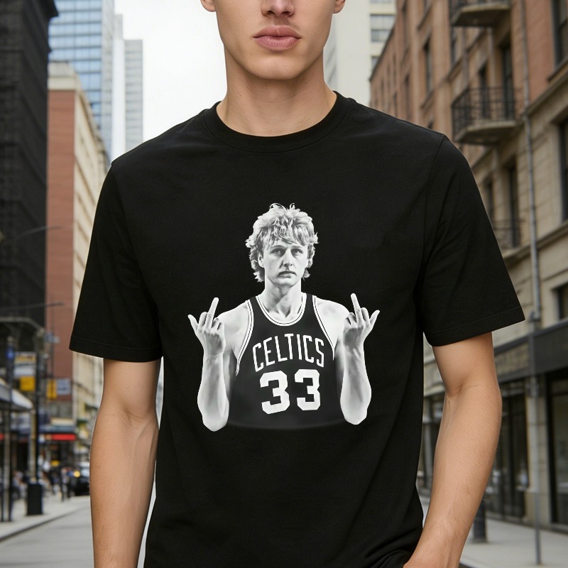Larry Bird Celtics 33 Basketball Player Unisex Classic T-shirt