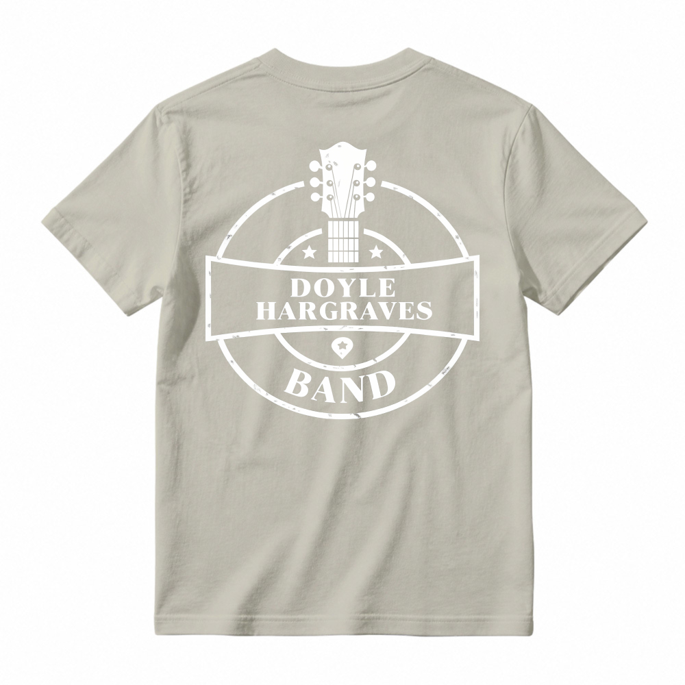 Doyle Hargraves Band Guitar Logo Graphic T-shirt