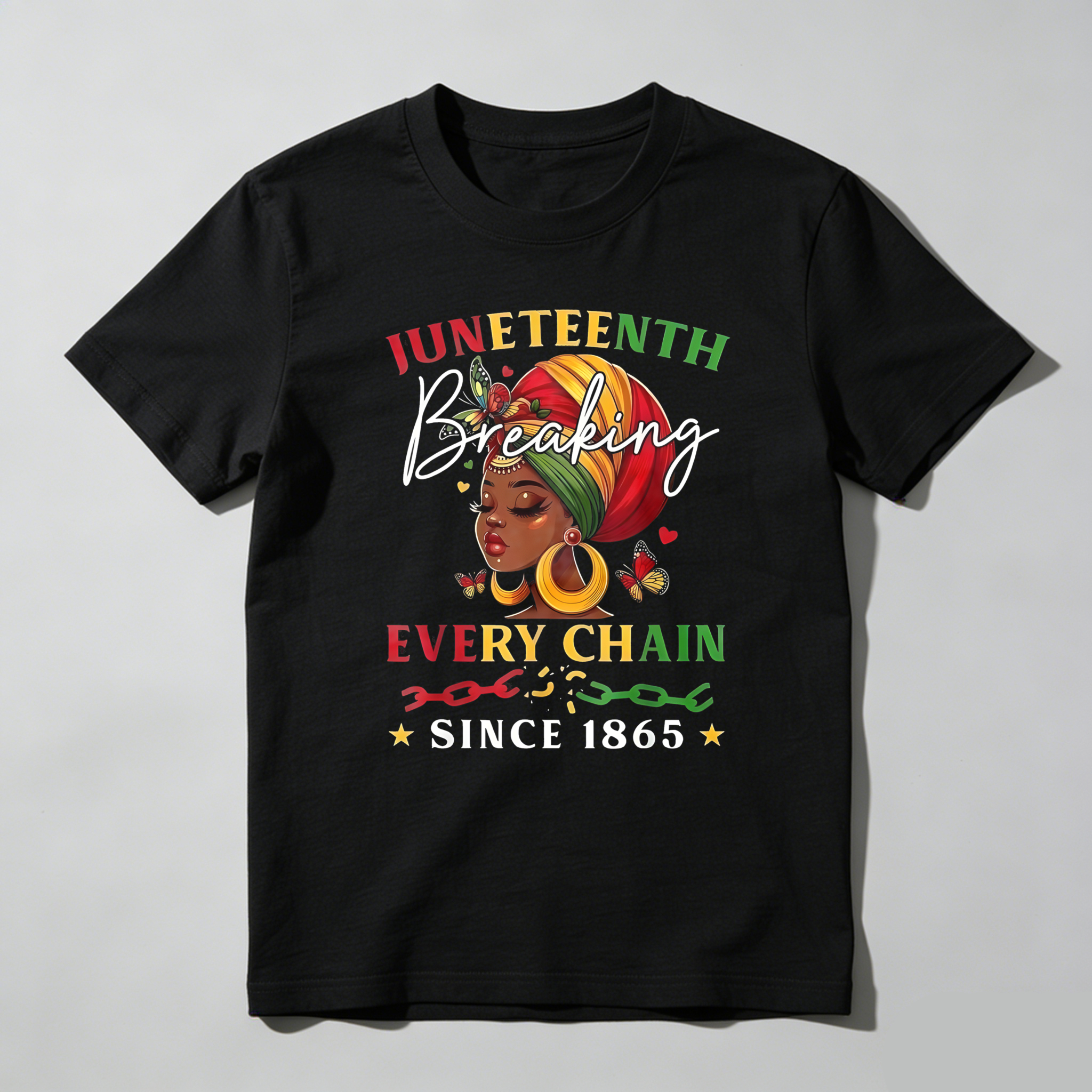 Juneteenth Breaking Every Chain Since 1865 T-shirt