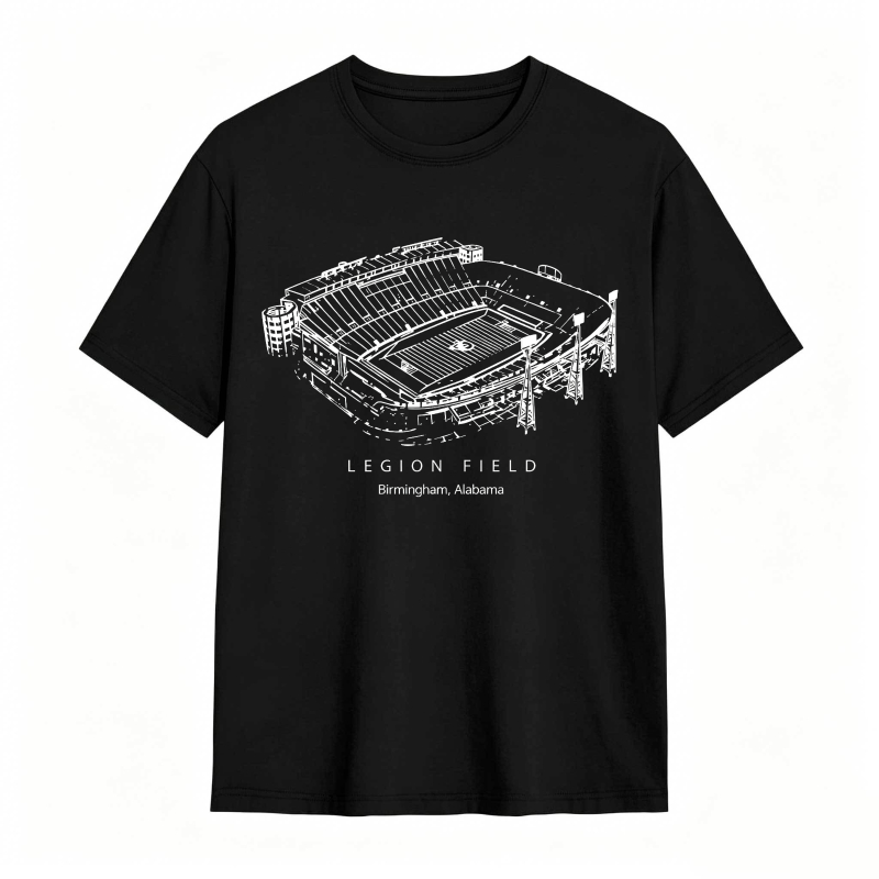Legion Field Stadium Birmingham Alabama T-shirt