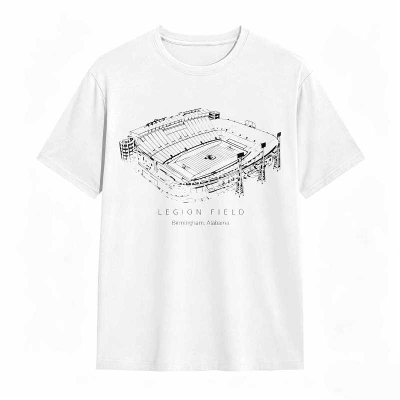 Legion Field Stadium Birmingham Alabama T-shirt