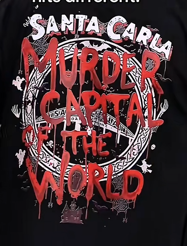 Retro Vampire Horror Movie Santa Carla Graphic Tee Spooky Halloween Shirt