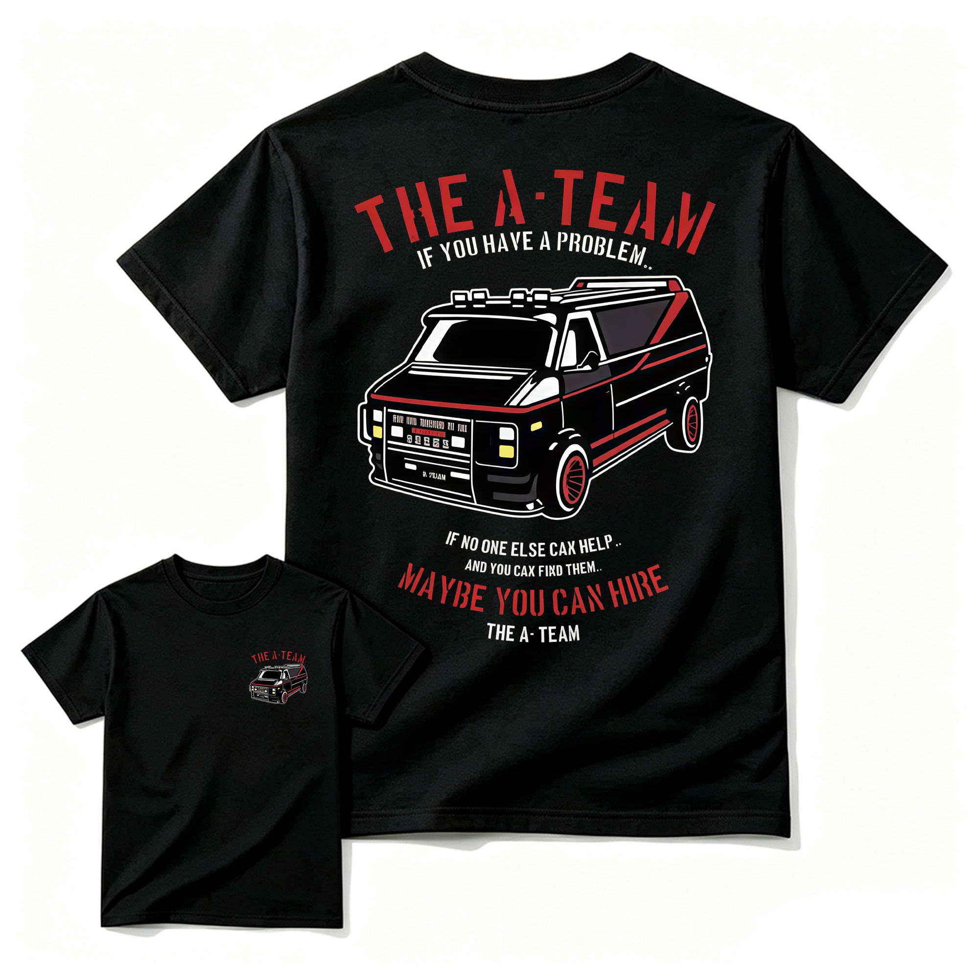 1983 Vintage TV TShirt, Retro GMC Van Graphic Tee, Classic Action Series Shirt