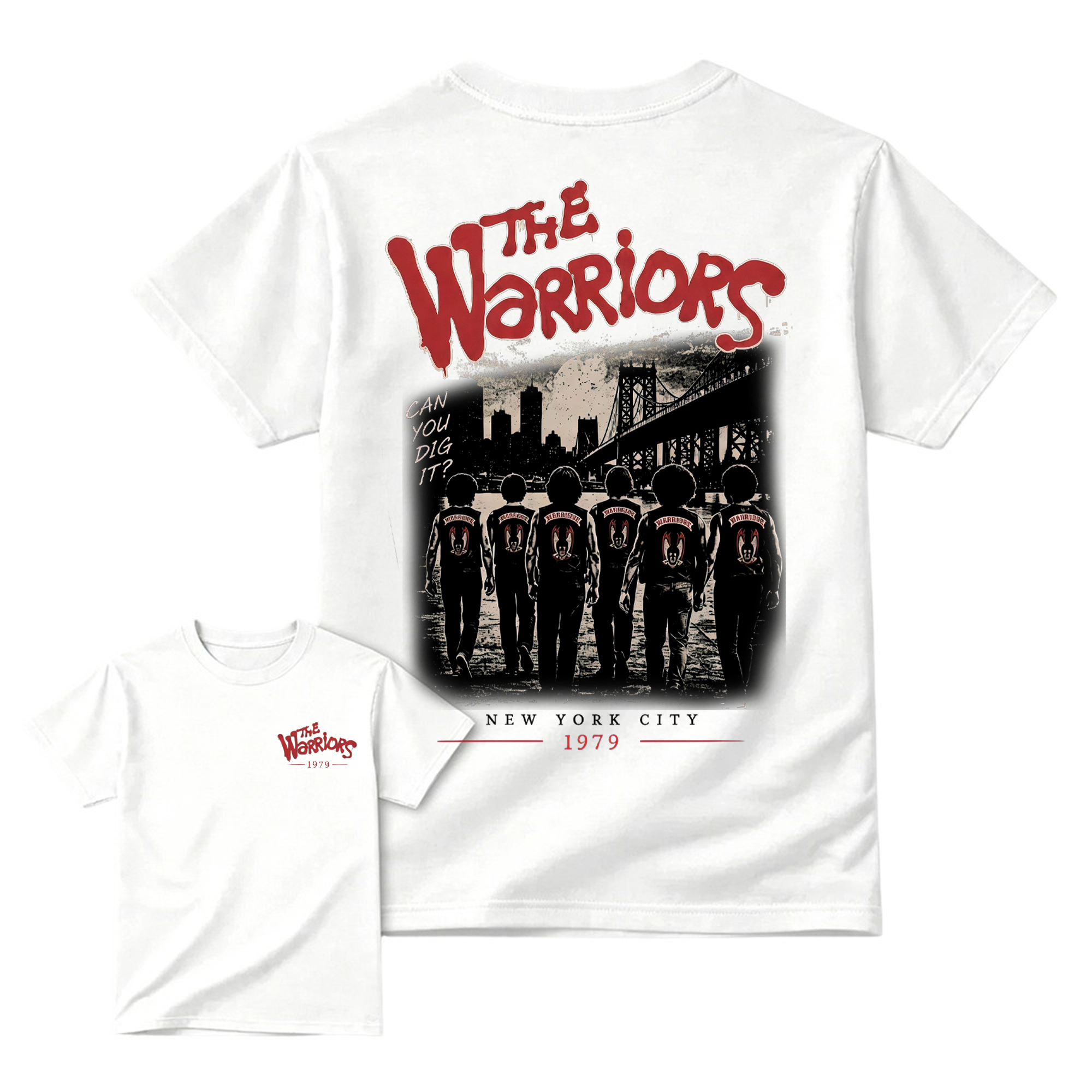 Can You Dig It? The Warriors New York City Gang Print tshirt