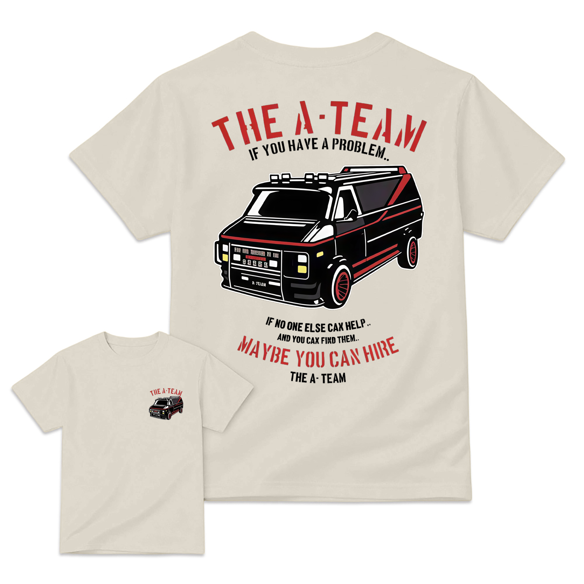 1983 Vintage TV TShirt, Retro GMC Van Graphic Tee, Classic Action Series Shirt