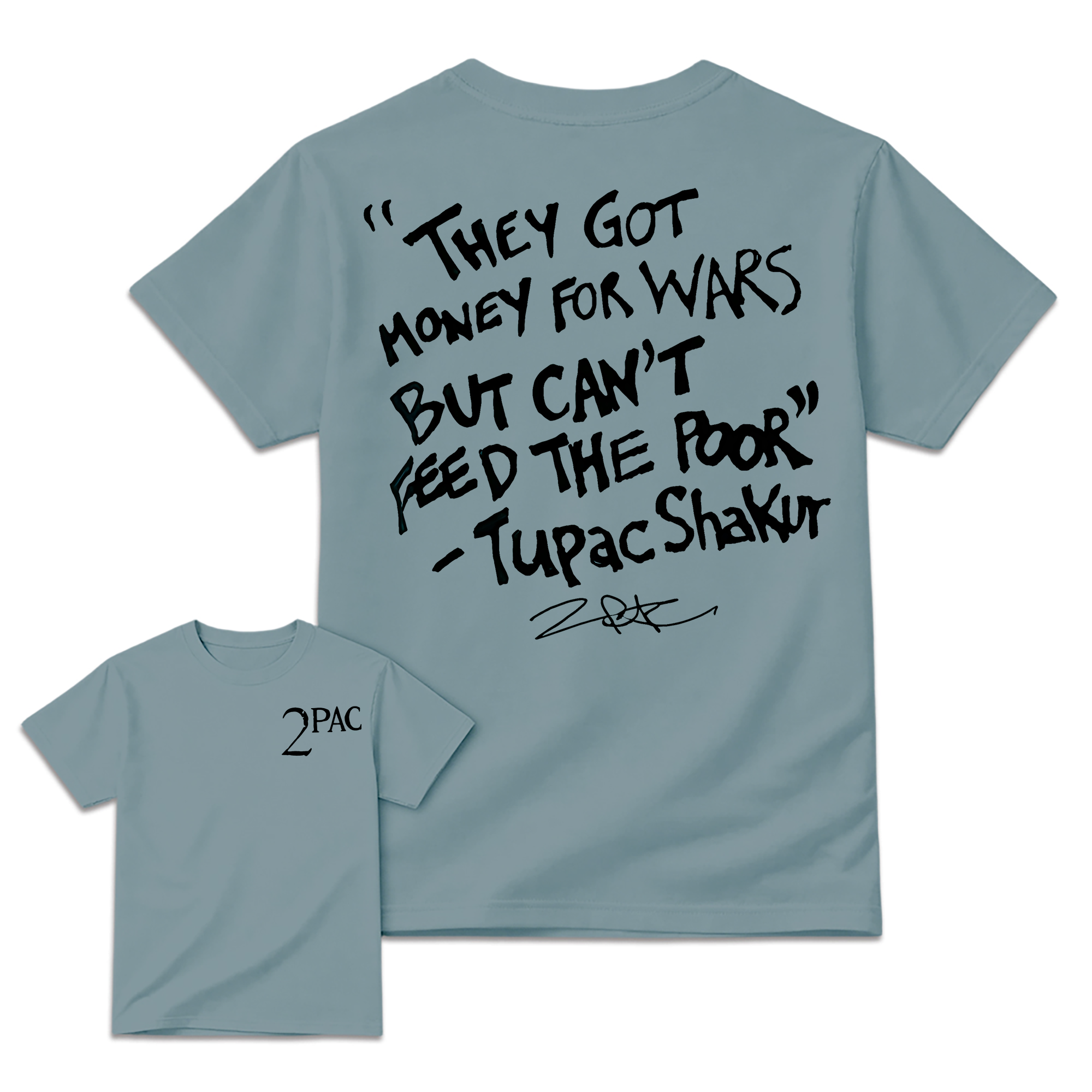 "Money For Wars" Quote Graphic T-Shirt Vintage Hip Hop Cotton Tee